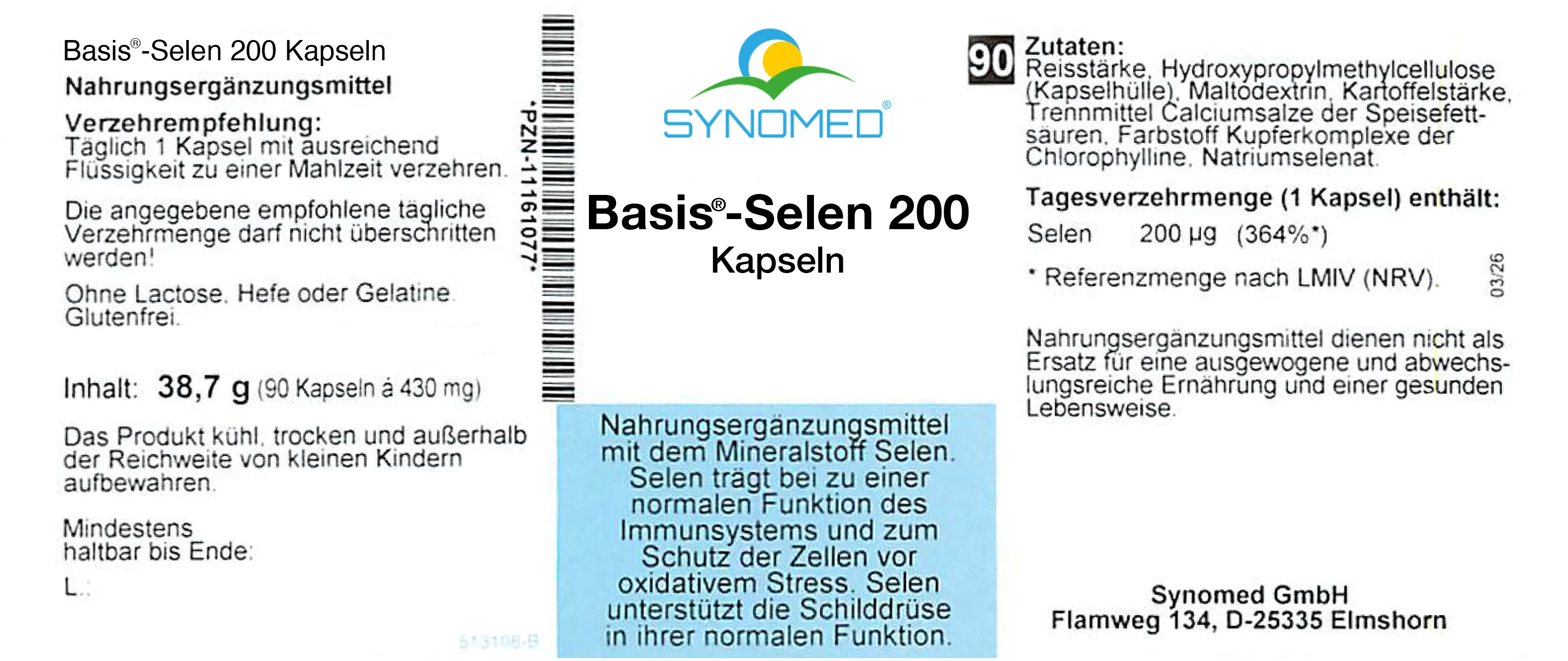 Basis®-Selen 200 Kapseln