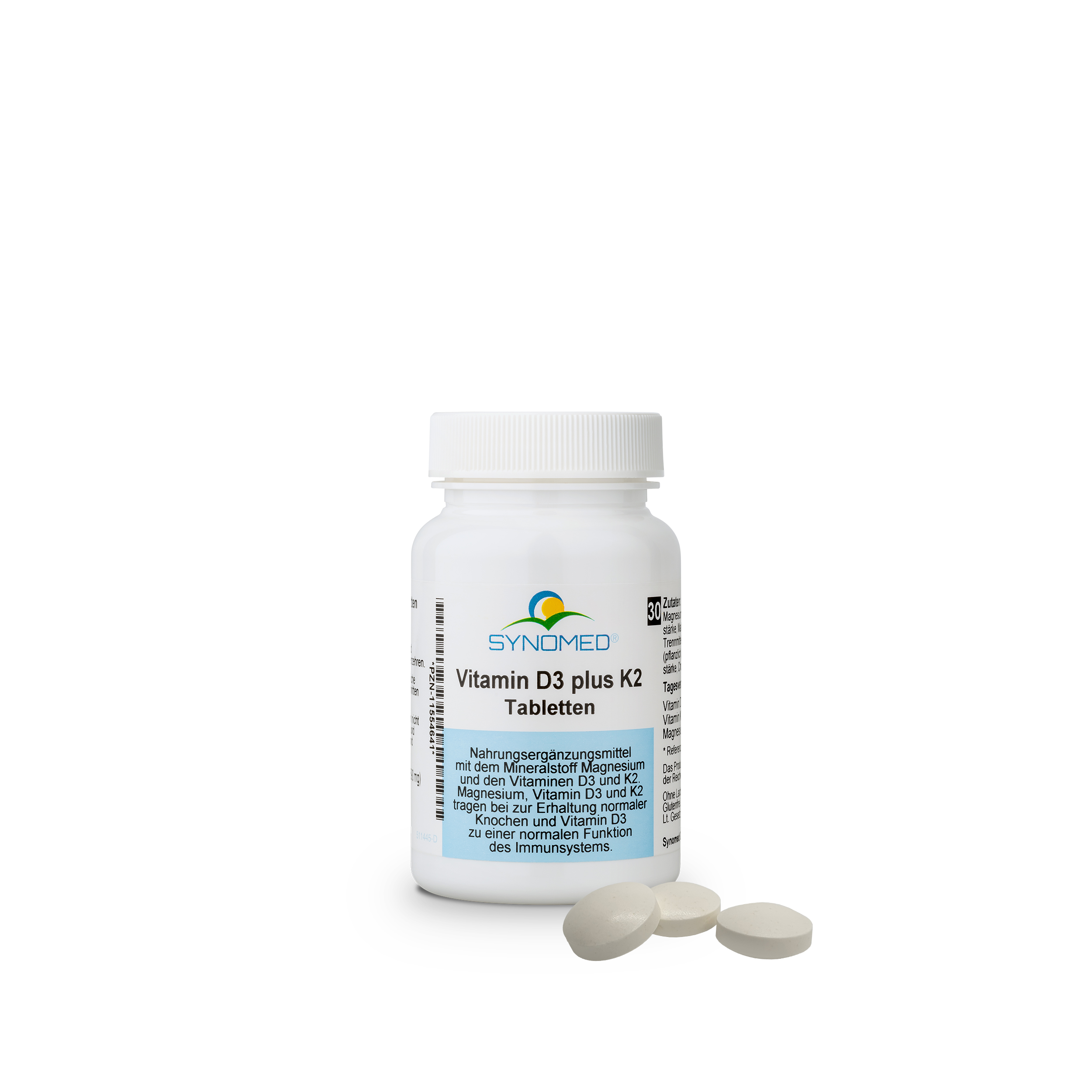 Vitamin D3 plus K2 Tabletten