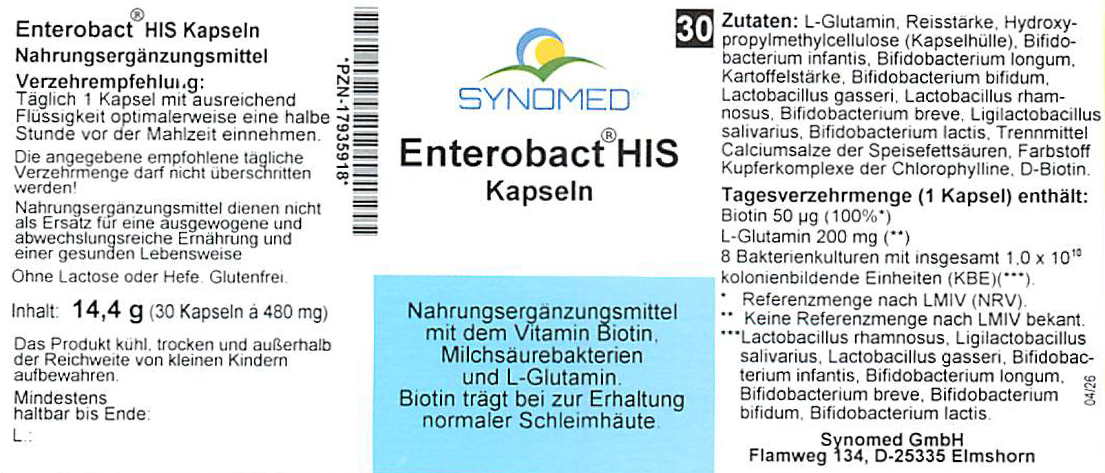 Enterobact ® HIS Kapseln