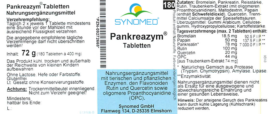 Pankreazym® Tabletten