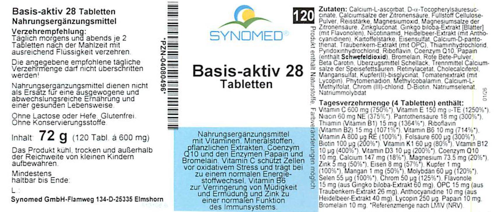 Basis-aktiv 28 Tabletten