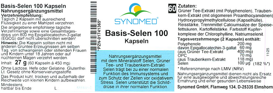 Basis-Selen 100 Kapseln