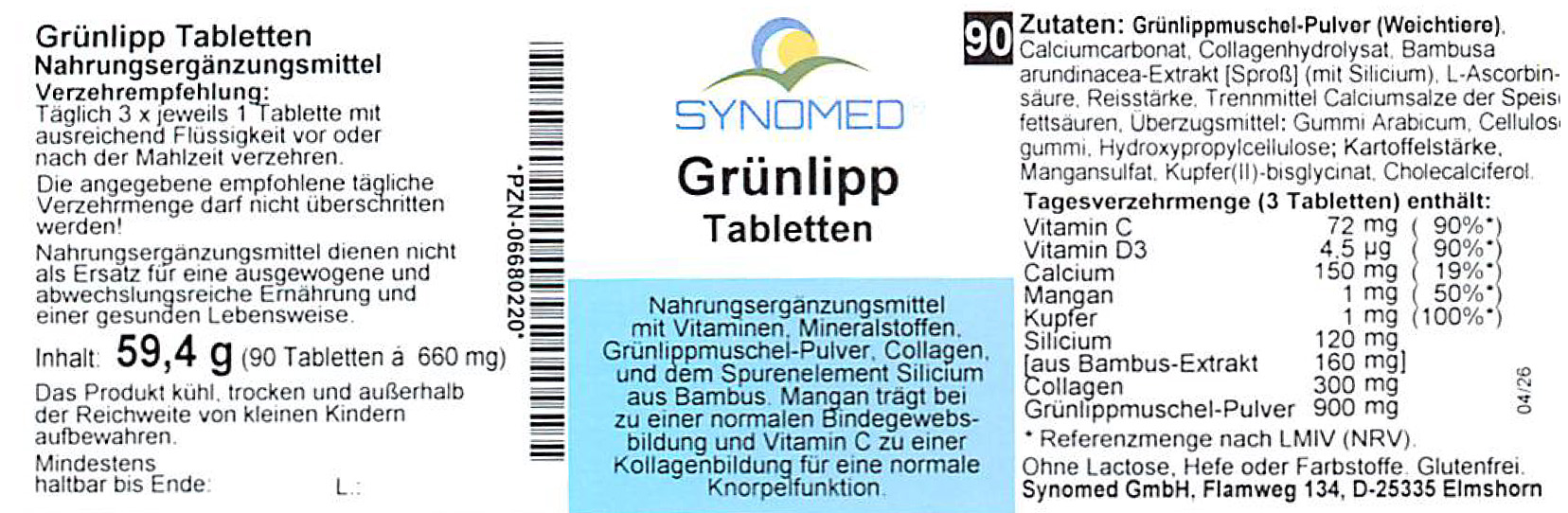 Grünlipp Tabletten