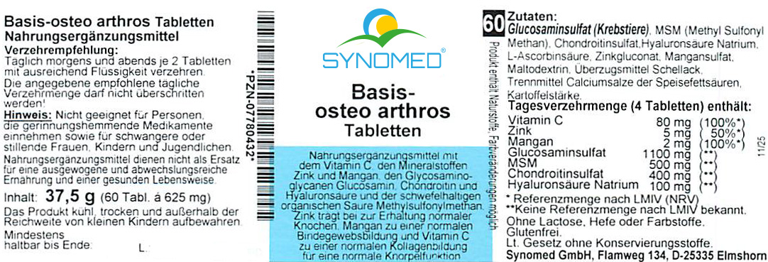 Basis-osteo arthros Tabletten