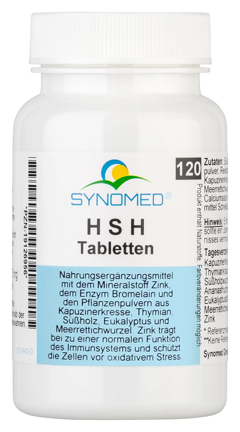 Metall-Dose mit Produkt-Label, schlichte Gestaltung, Nahaufnahme.
