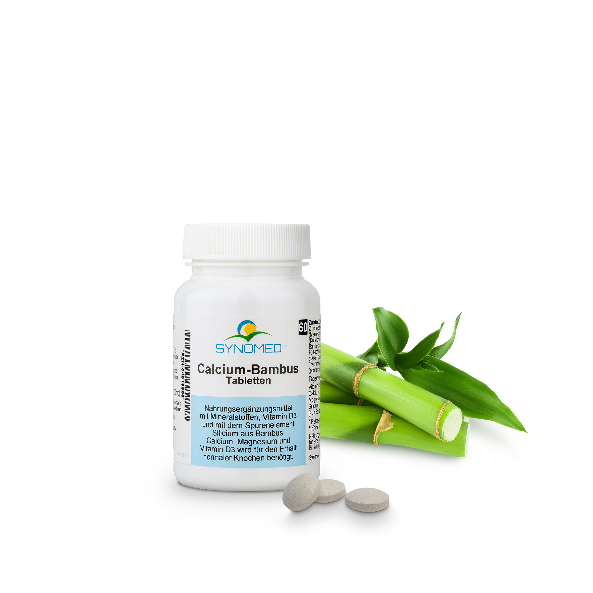 Calcium-Bambus Tabletten