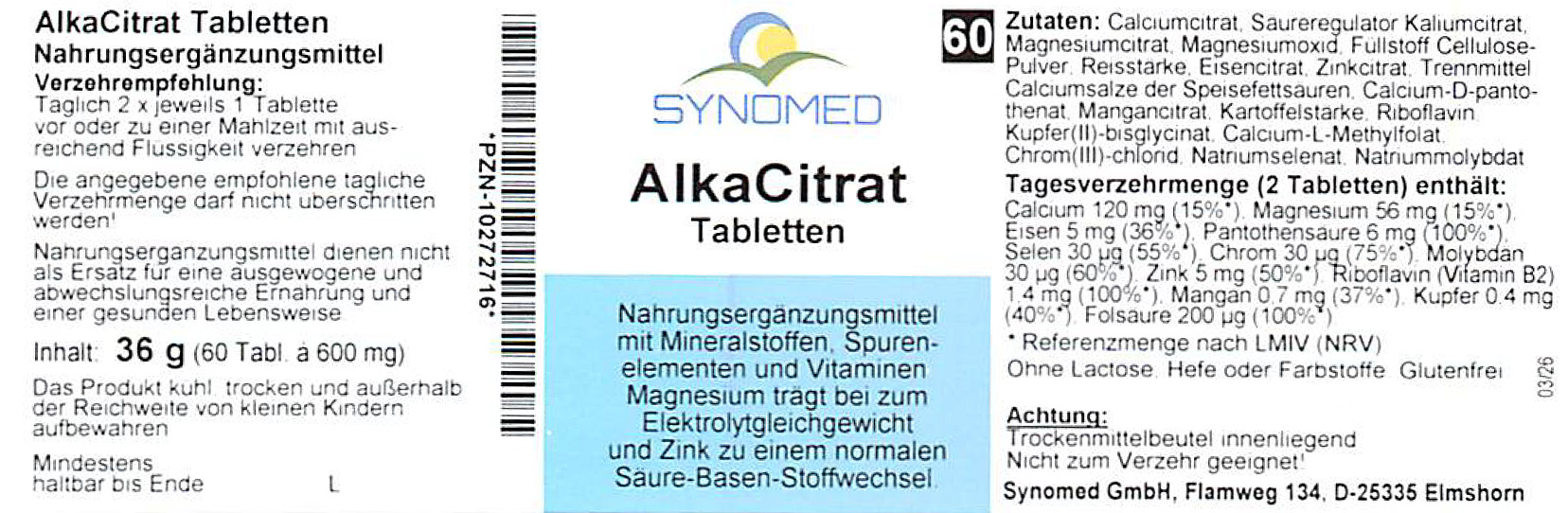 AlkaCitrat Tabletten