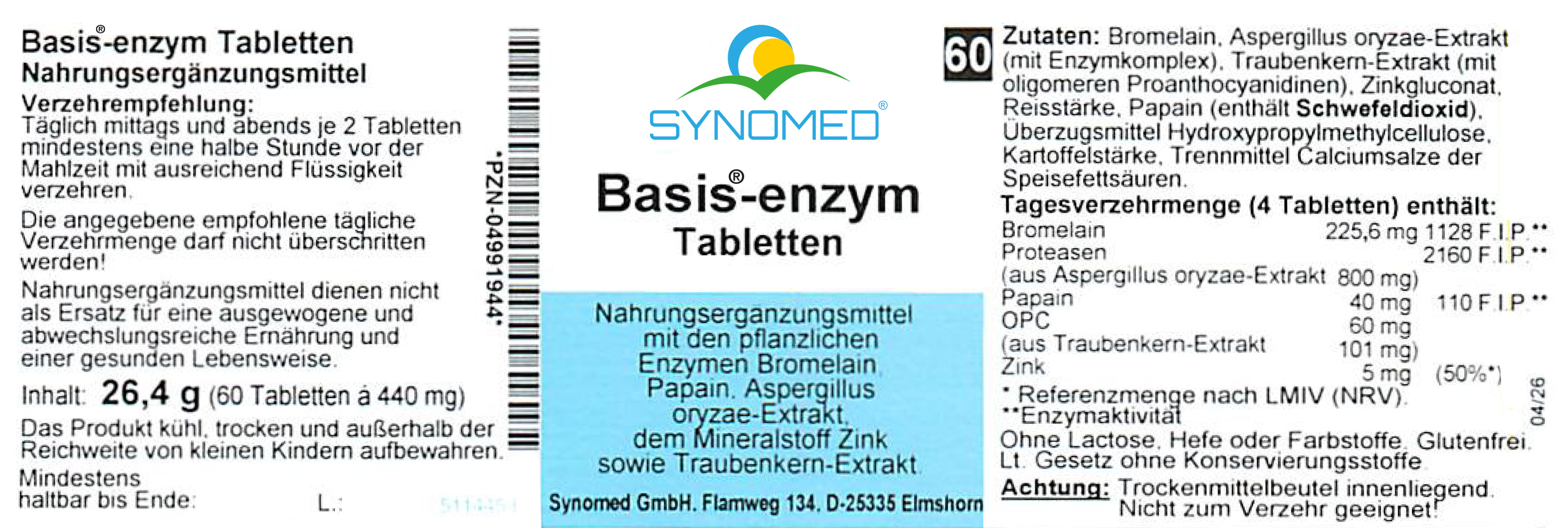 Basis®-enzym Tabletten